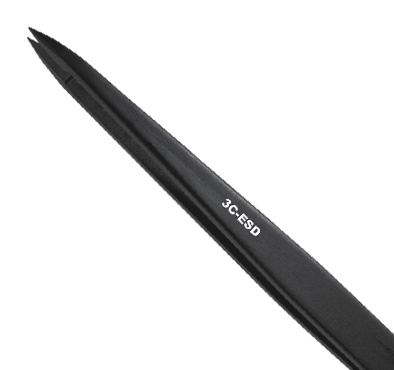 Excelta-Tweezer-3C-ESD-Straight Fine Tip-Plastic